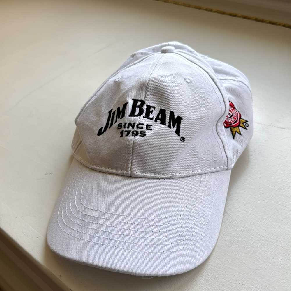 Jim Beam white hat